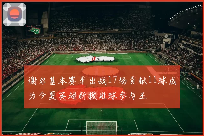 谢尔基本赛季出战17场贡献11球成为今夏英超新援进球参与王